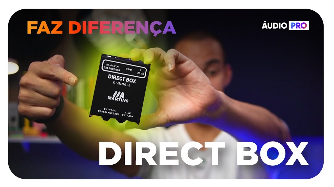 Como usar o DIRECT BOX? 🤯 Ouça o teste na prática!