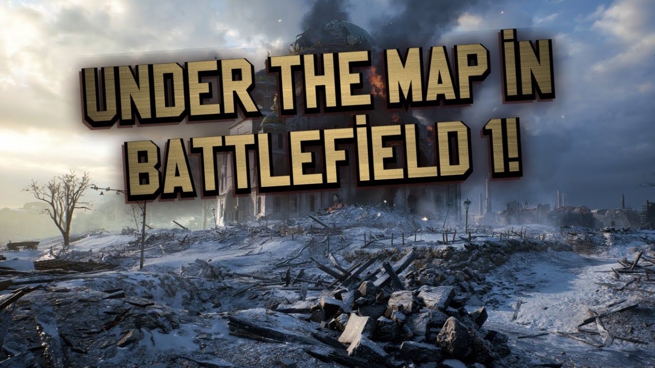 How to Glitch under the Map in Battlefield 1! |Battlefield 1