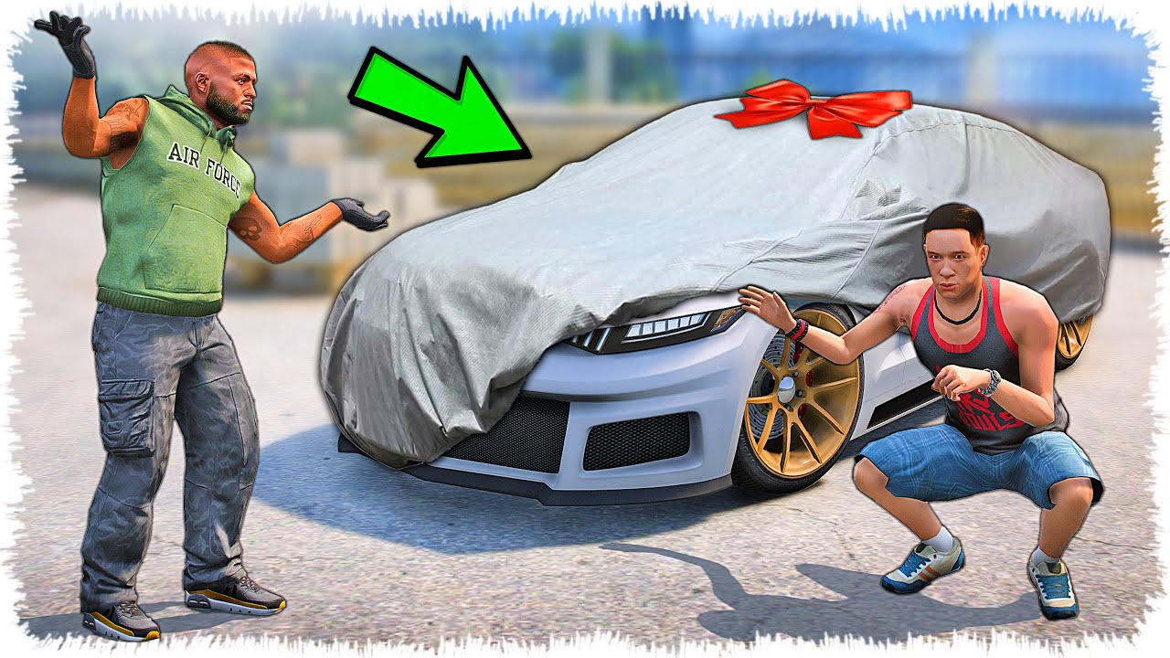 Касой Джонниге мықты сыйлық берді (GTA V)