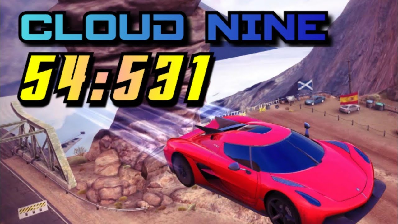 Asphalt 8 || Cloud Nine 54:531😷 Gauntlet Defense Lap🎧