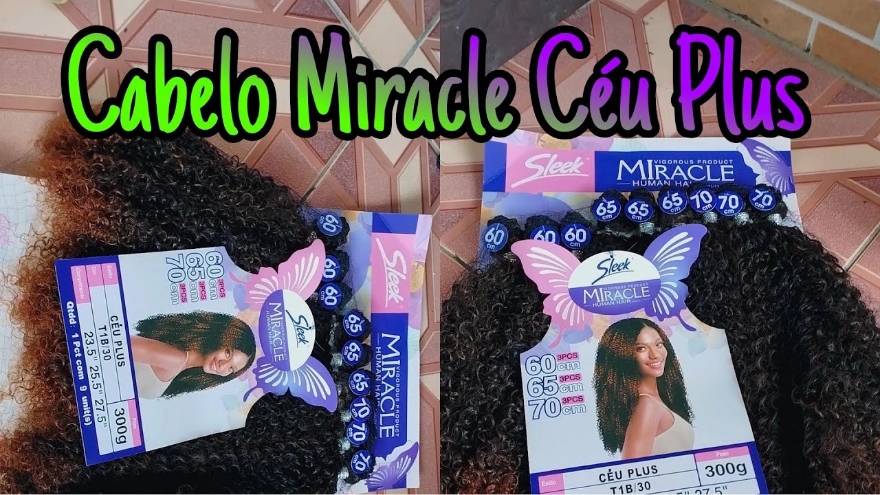 COLOCAÇÃO DO CABELO MIRACLE CÉU PLUS da SLEEk!!!!