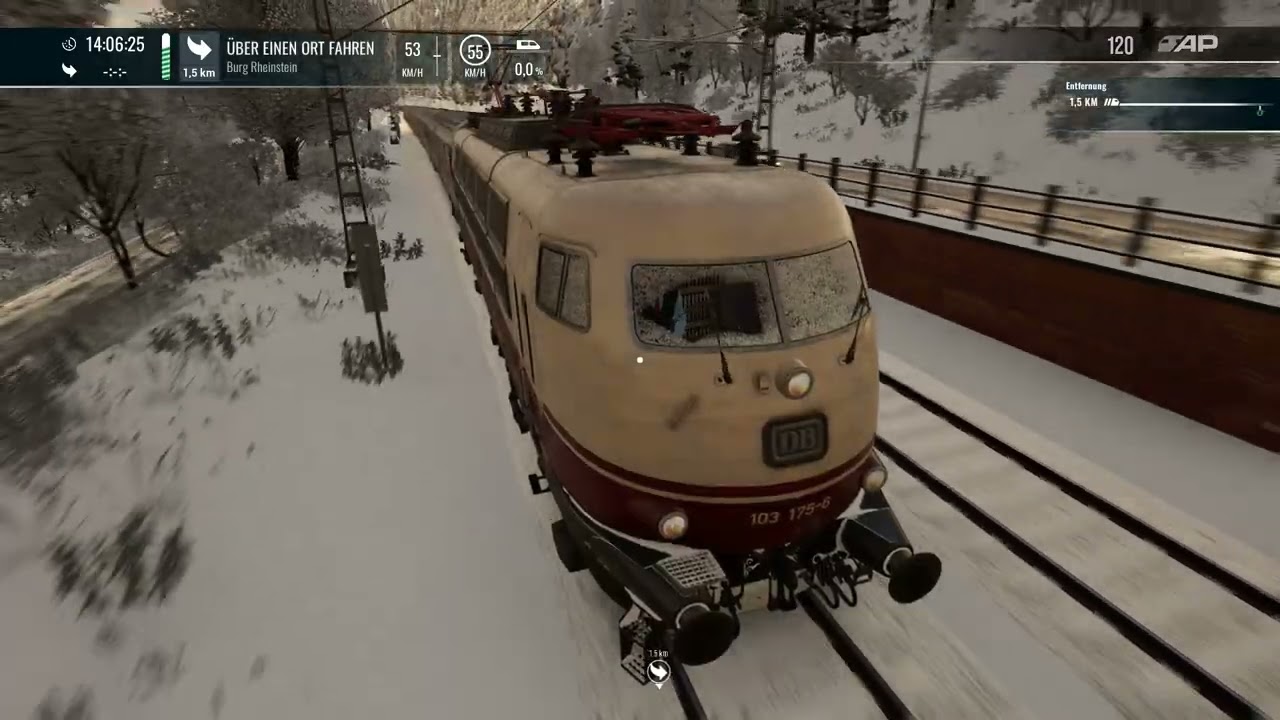 Train Sim World 6 Mainz - Koblenz Szenario Bergtour