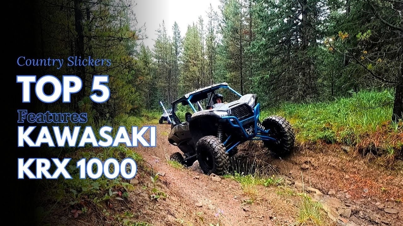 5 главных причин выбрать Kawasaki KRX 1000