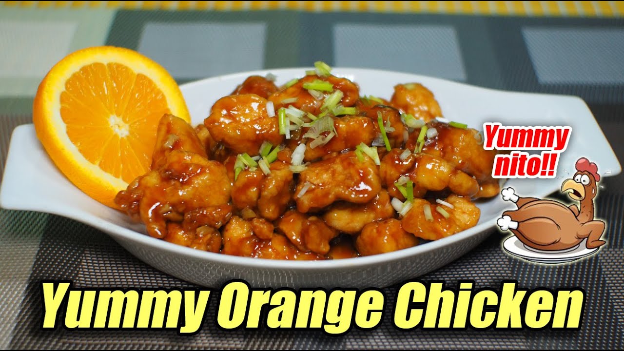 Sarap nitong orange chicken! Pang Panda Express ang level! Siguradong mapapa extra rice ka!