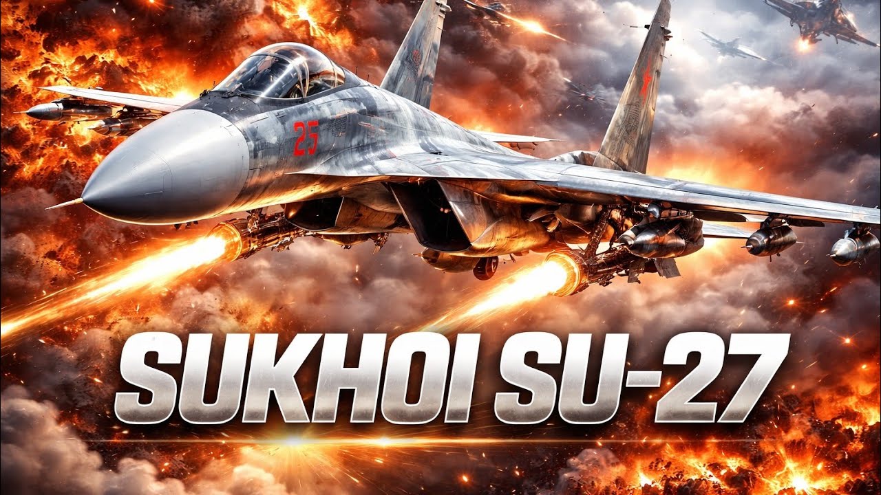 Су-27 «Сухой» — легендарный истребитель превосходства в воздухе 🔥✈️
