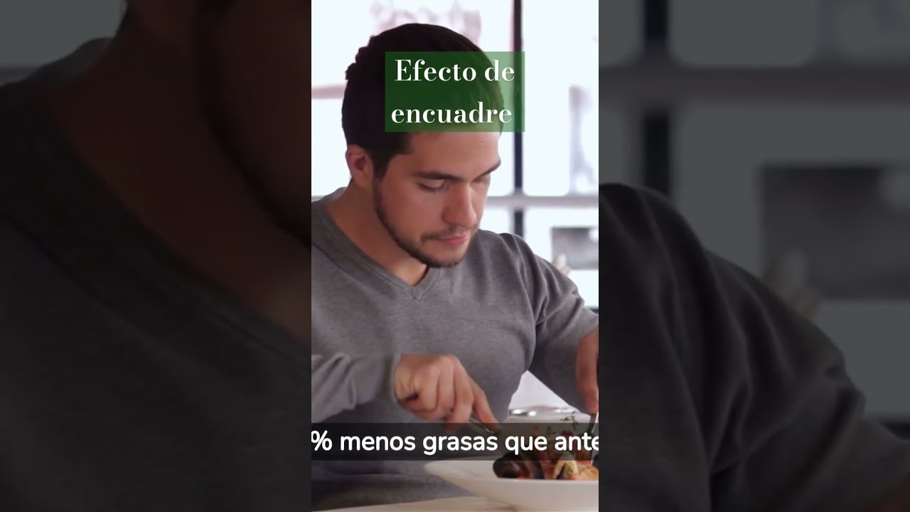 Efecto psicol&oacute;gico #efectodeencuadre #encuadre #efecto