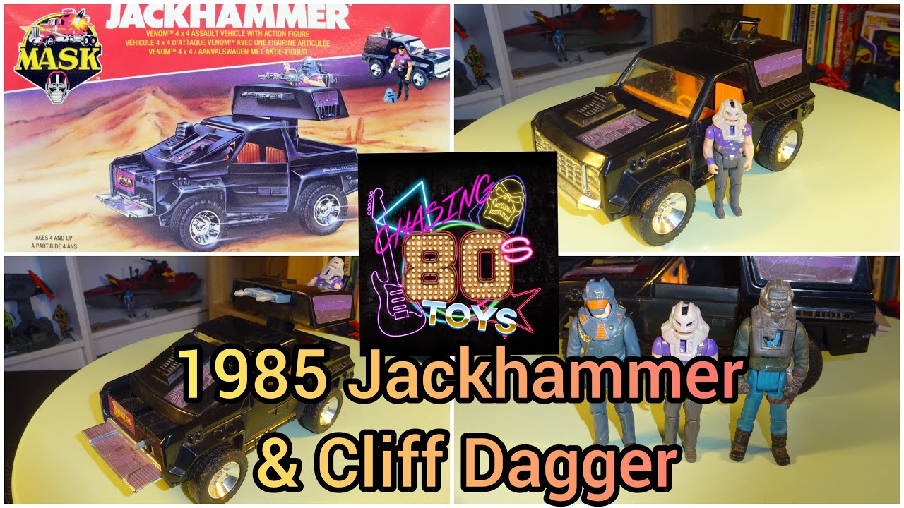 More from M.A.S.K. - 1985 Cliff Dagger and Jackhammer