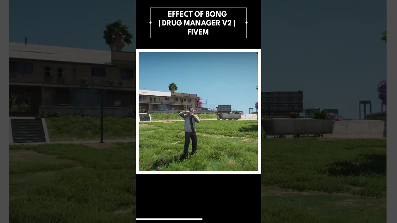 Effect of Bong | Drug Manager V2 | #fivem #gta5 #roleplay #gtaonline #gtarp
