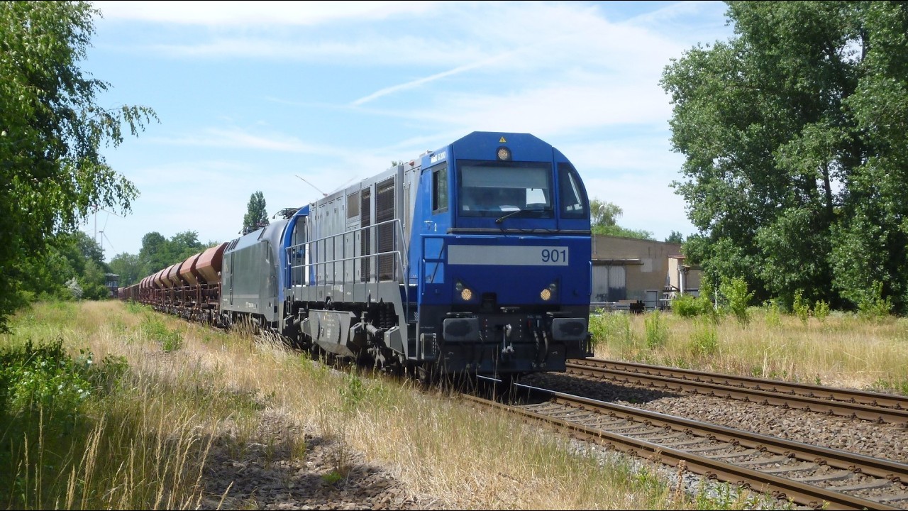 die G2000 von Vossloh in den Jahren 2017 bis 2021