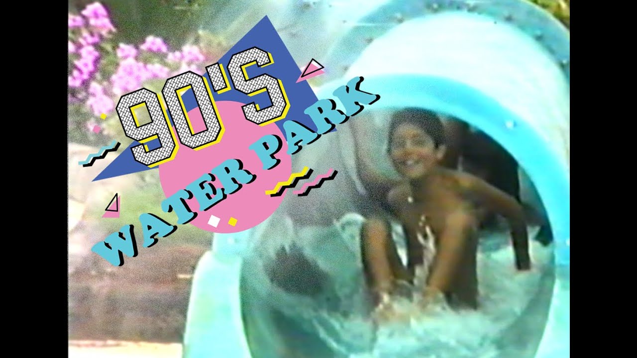 Vintage footage 90's water park – Aqua Sur Gran Canaria 23/09/1990