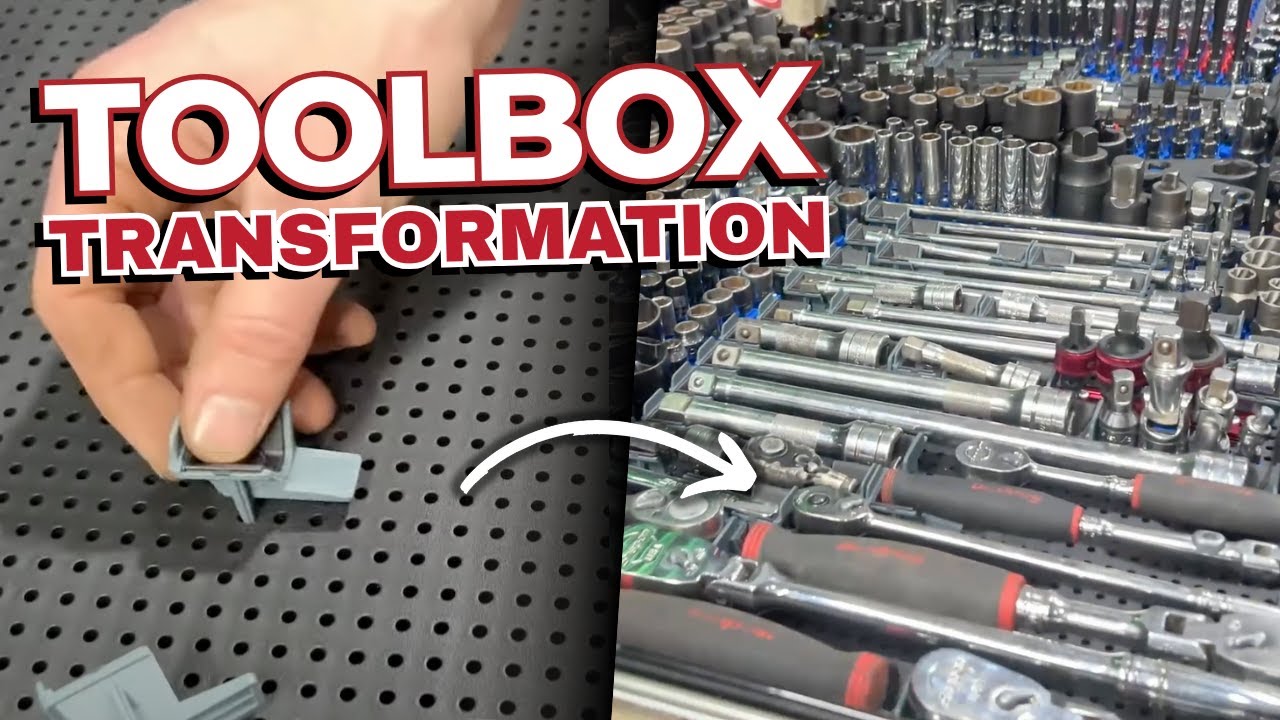 Transform Your Toolbox with This Tool Grid Organizer&mdash;Get Organized Like a Pro! @Tech-28