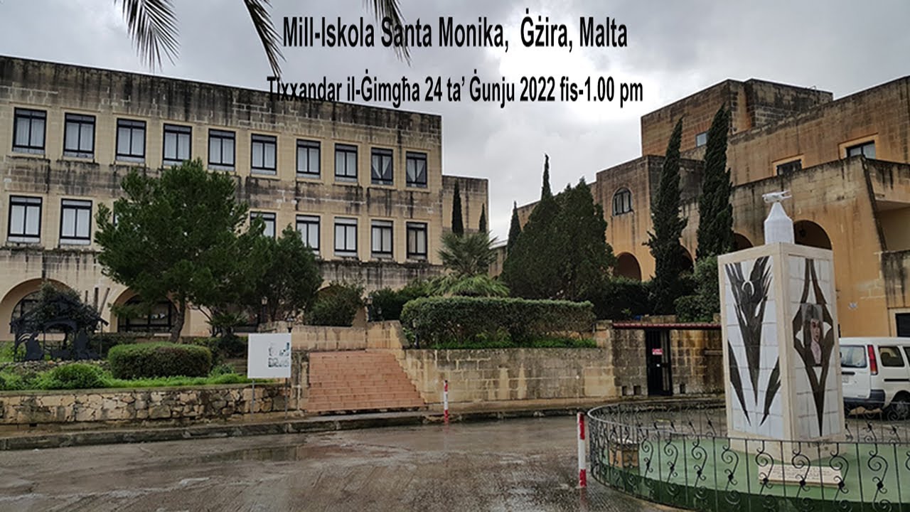 Global Rosary Relay 2022. St Monica. Gzira, Malta