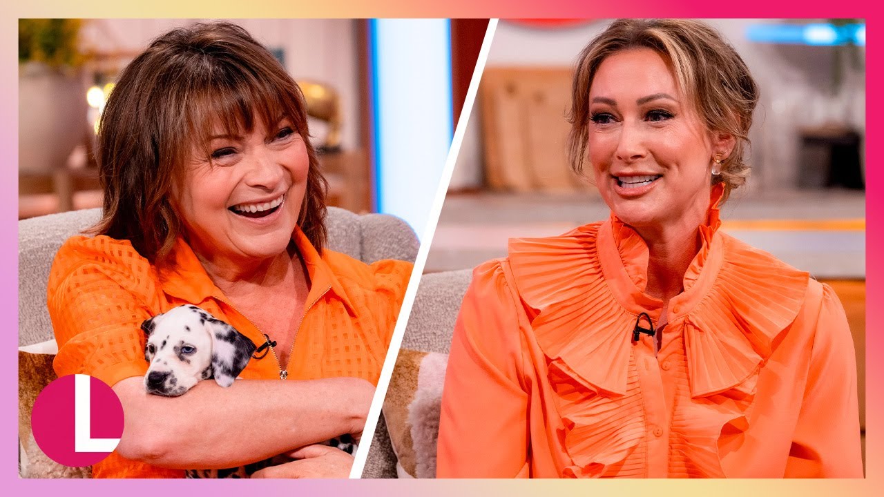 Adorable Interview with Steps' Faye Tozer and a Dalmatian! | Lorraine