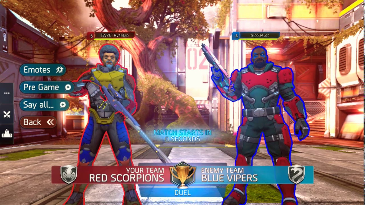 1v1 Dual In Shadowgun Legends