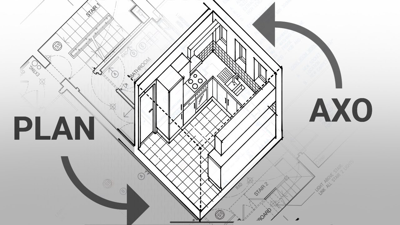 The FASTEST Way to Draw Axonometric