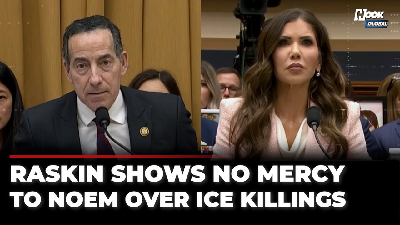 'Were Renee Good, Alex Pretti Domestic Terrorists?': James Raskin Clashes With Noem In Fiery Hearing