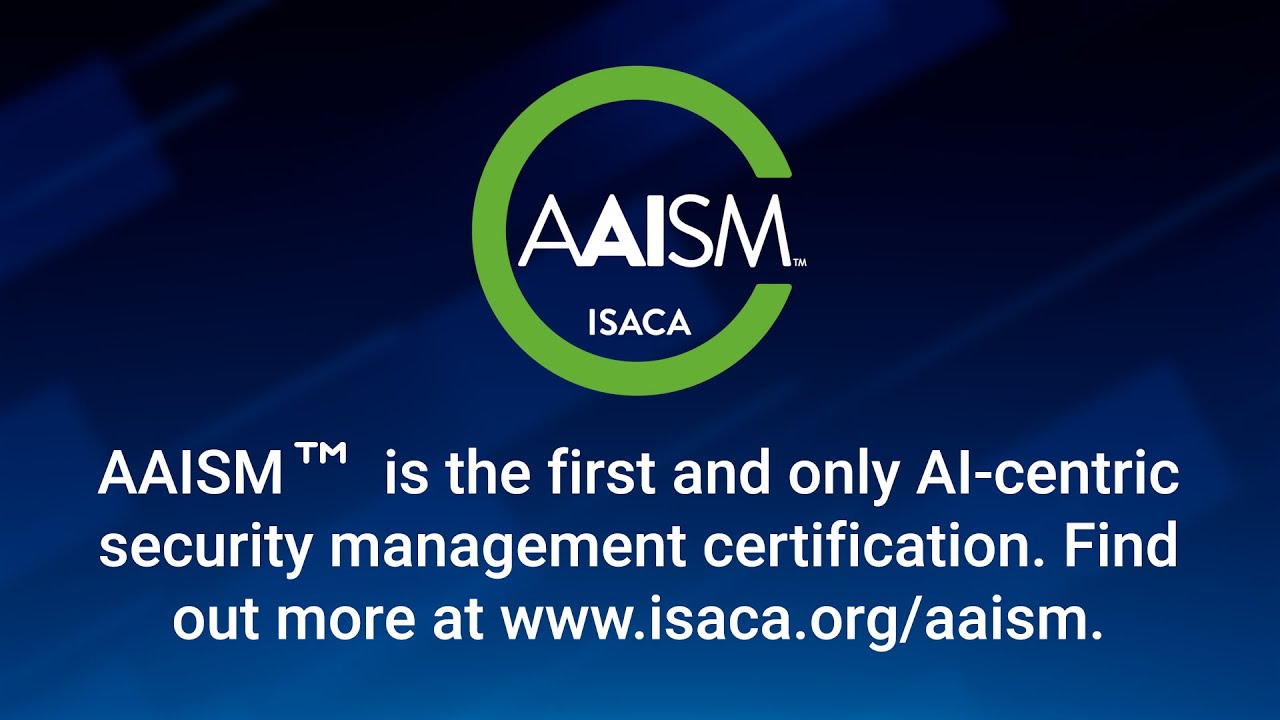 Кандидаты в AAISM делятся своими мотивами.