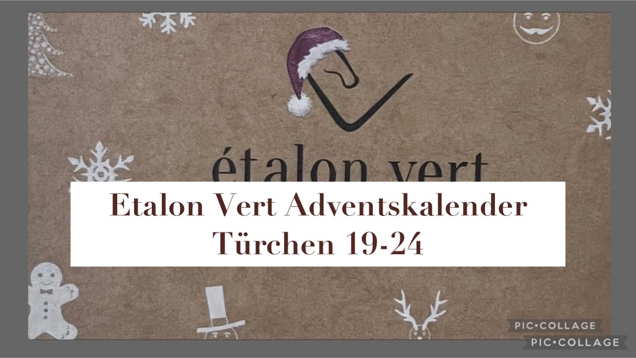 Étalon Vert Adventskalender Türchen 19-24