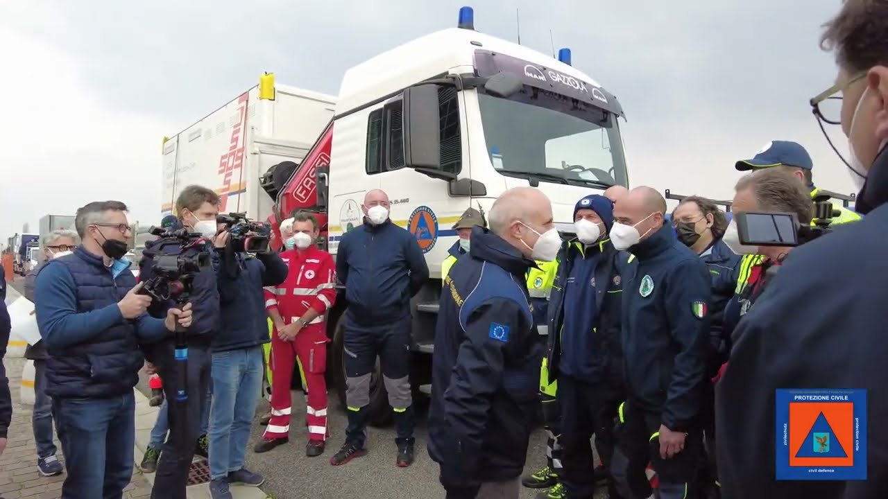 5 aprile 2022 #emergenzaUcraina: Fabrizio CURCIO a Palmanova.