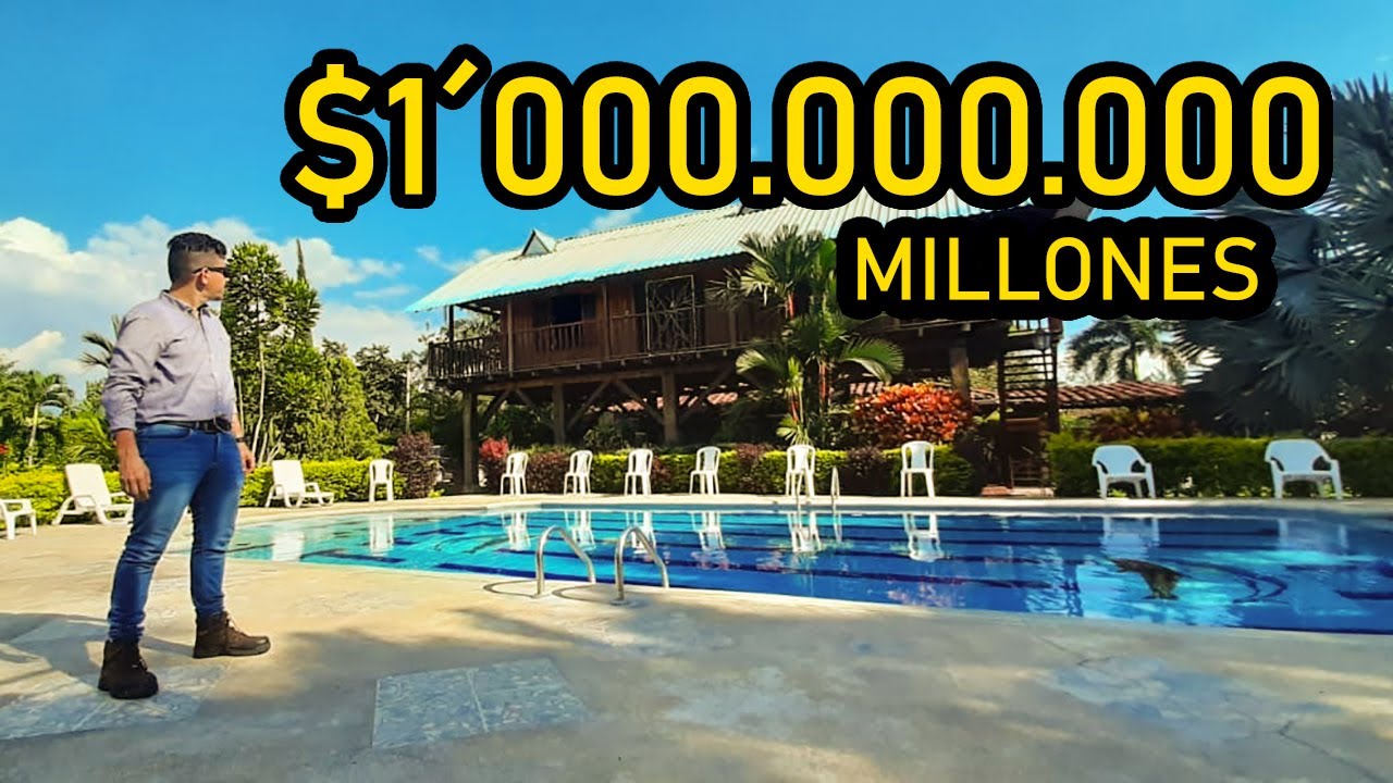 🤑CHALET DE LUJO y CULTIVOS frutales tiene esta HERMOSA FINCA para la venta en SANTA ELENA CERRITO
