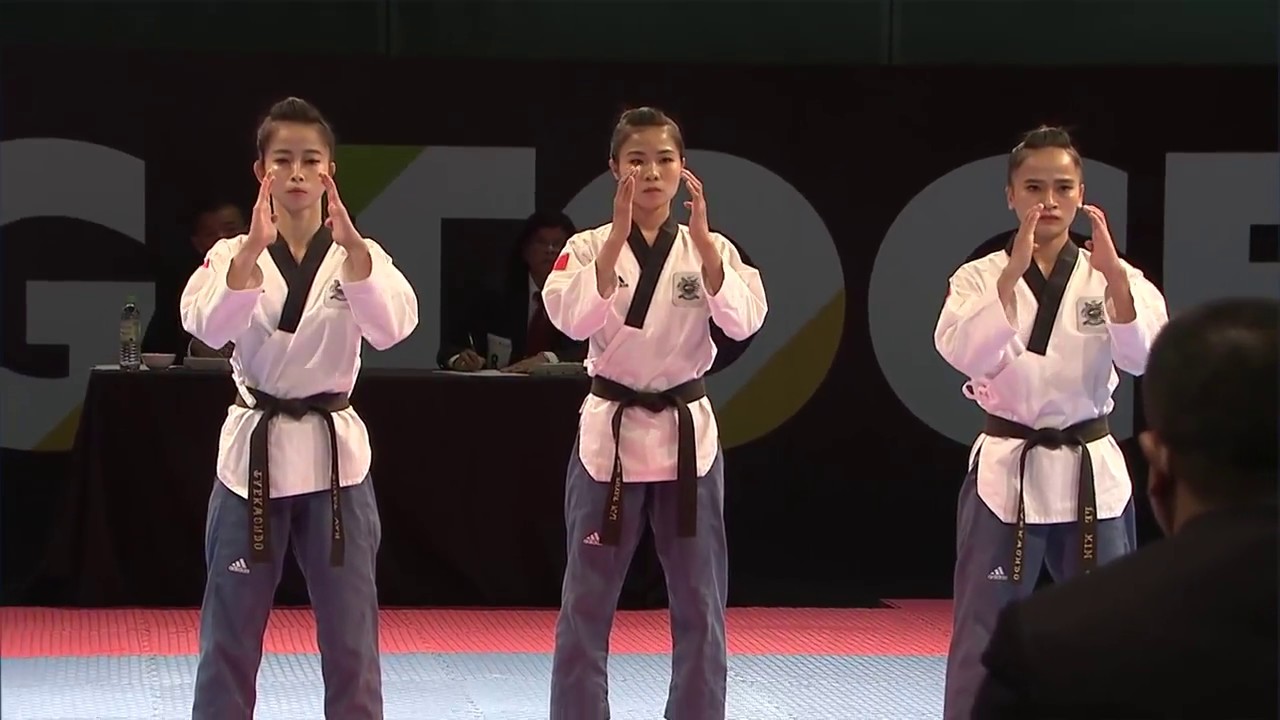 Taekwondo Poomsae  - Pyongwon - Seagame 29: Women's Team Poomsae - Viet Nam
