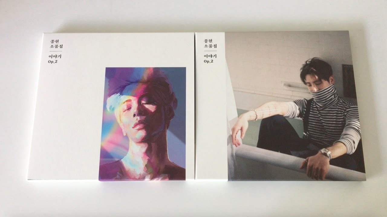 ♡Unboxing Jonghyun 종현 소품집 이야기 Op.2 The Collection Story Op.2 (Both Ver.)♡