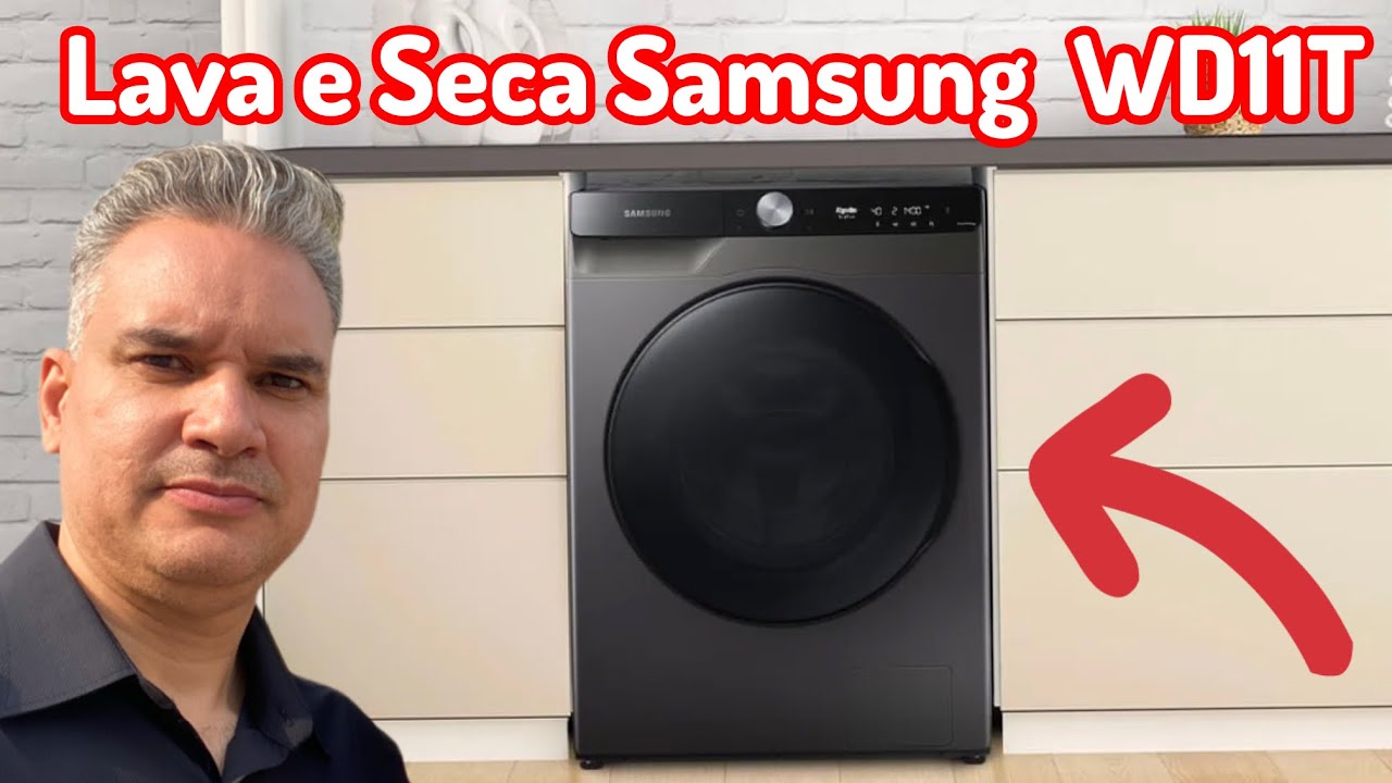 LAVA E SECA SAMSUNG INSTALAÇÃO | PASSO A PASSO