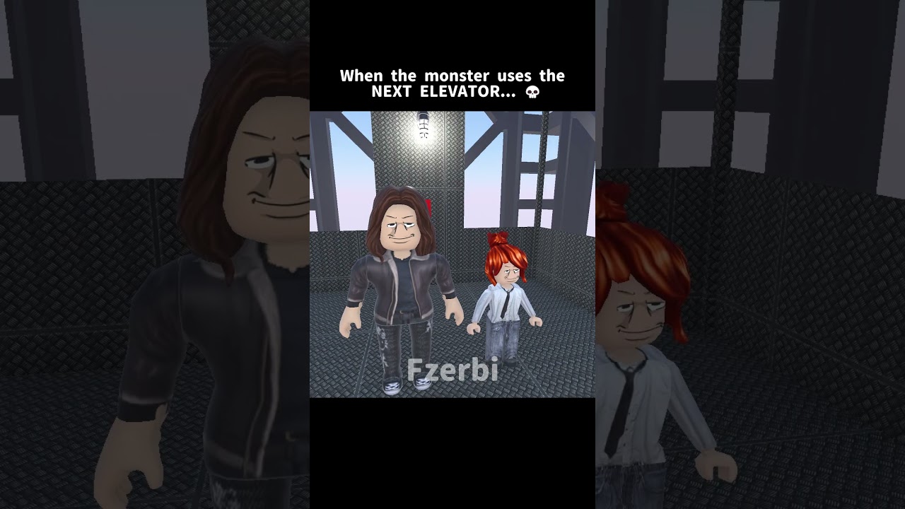Bro got caught by monster in second elevator