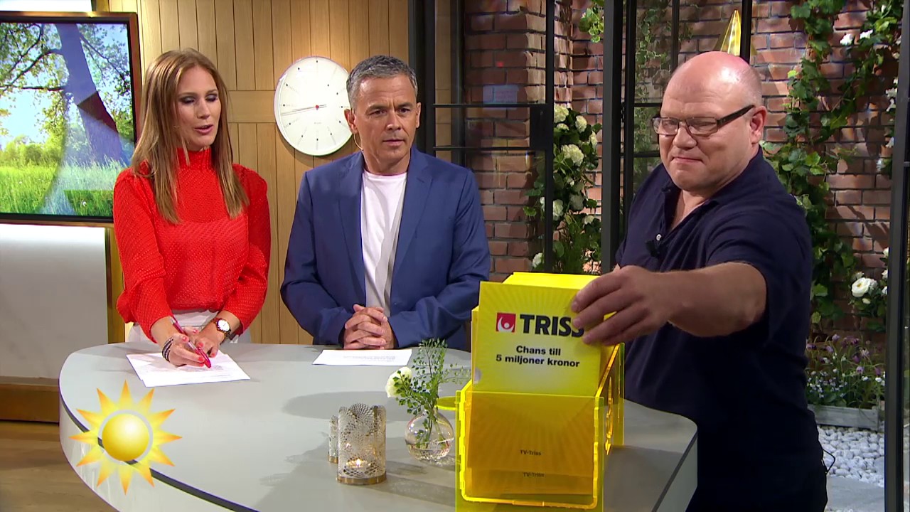 Han köper Triss varje vecka - här kom återbäringen! - Nyhetsmorgon (TV4)