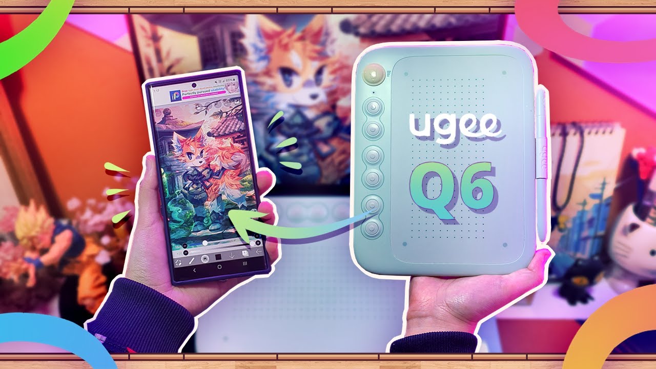 Ugee - Q6 Mobile Tablet! | Unboxing and Review