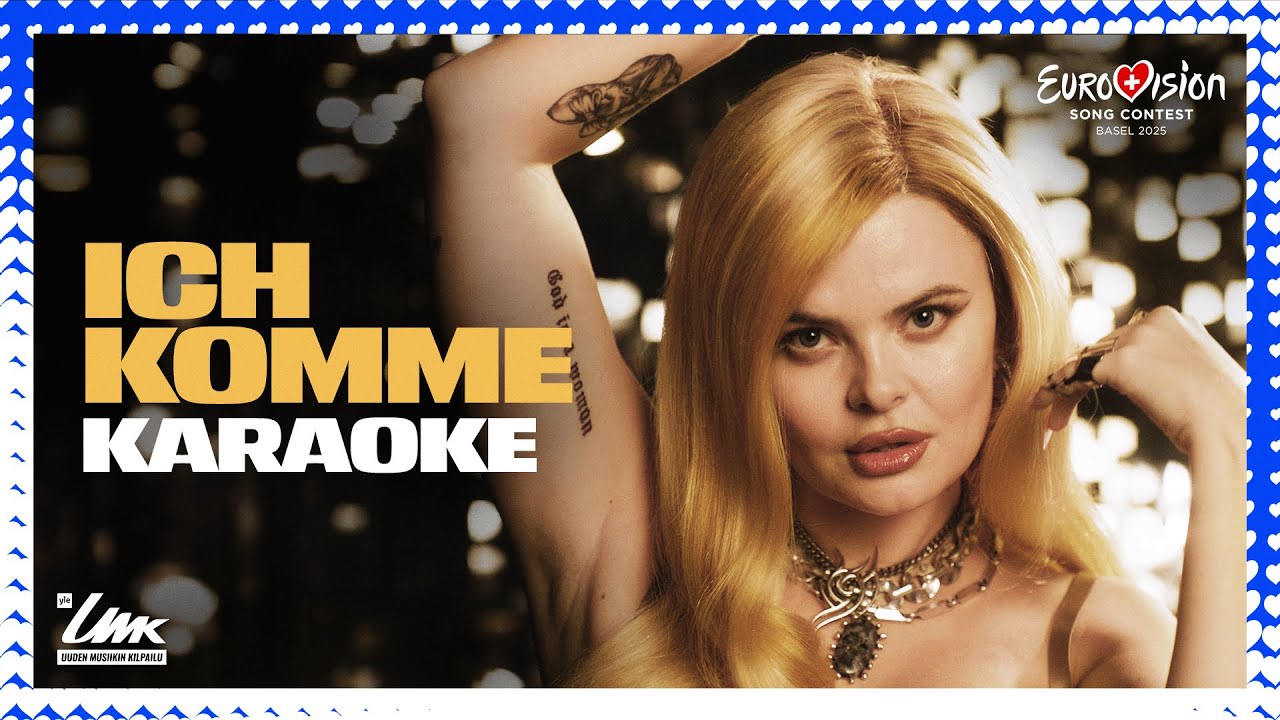 Erika Vikman – ICH KOMME | Official karaoke 🇫🇮🎤 #eurovision #erikavision