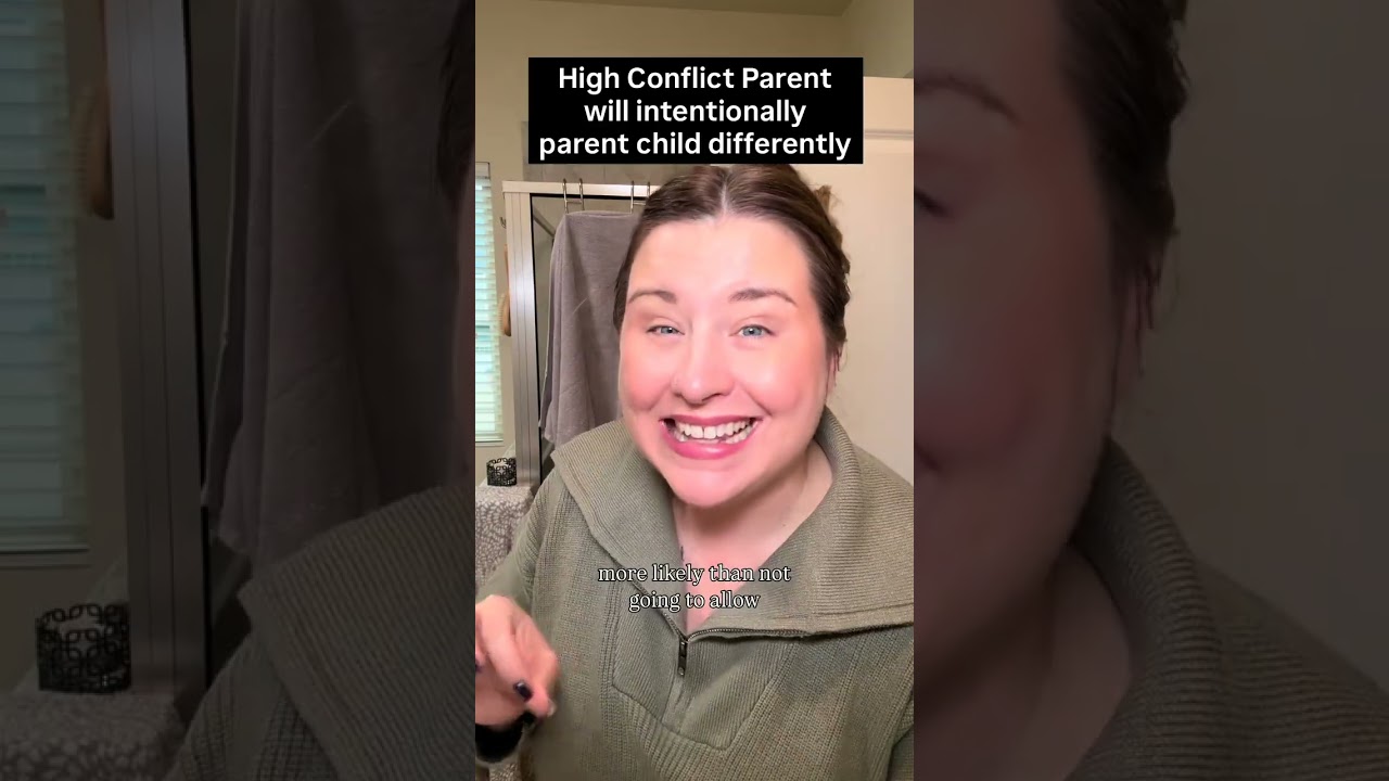 A high-conflict co-parent will intentionally parent differently just to get a reaction from you
