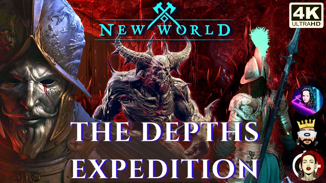 NEW WORLD - The Depths Expedition Walkthrough level 45 (4K60FPS)