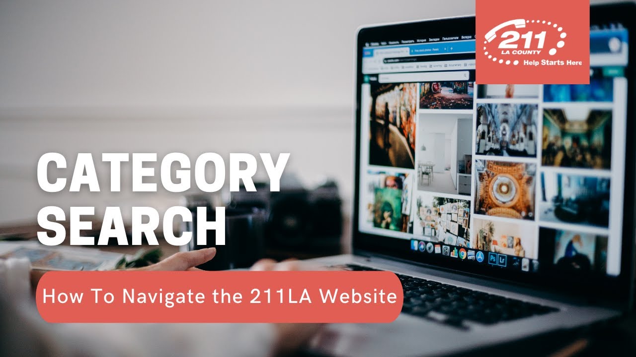Navigating The 211LA Website: Category Search