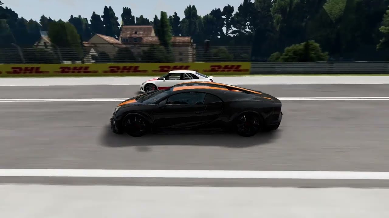 Bugatti Chiron Super Sport 300+ vs Hirochi SBR4 N1350 Thunderball | BeamNG