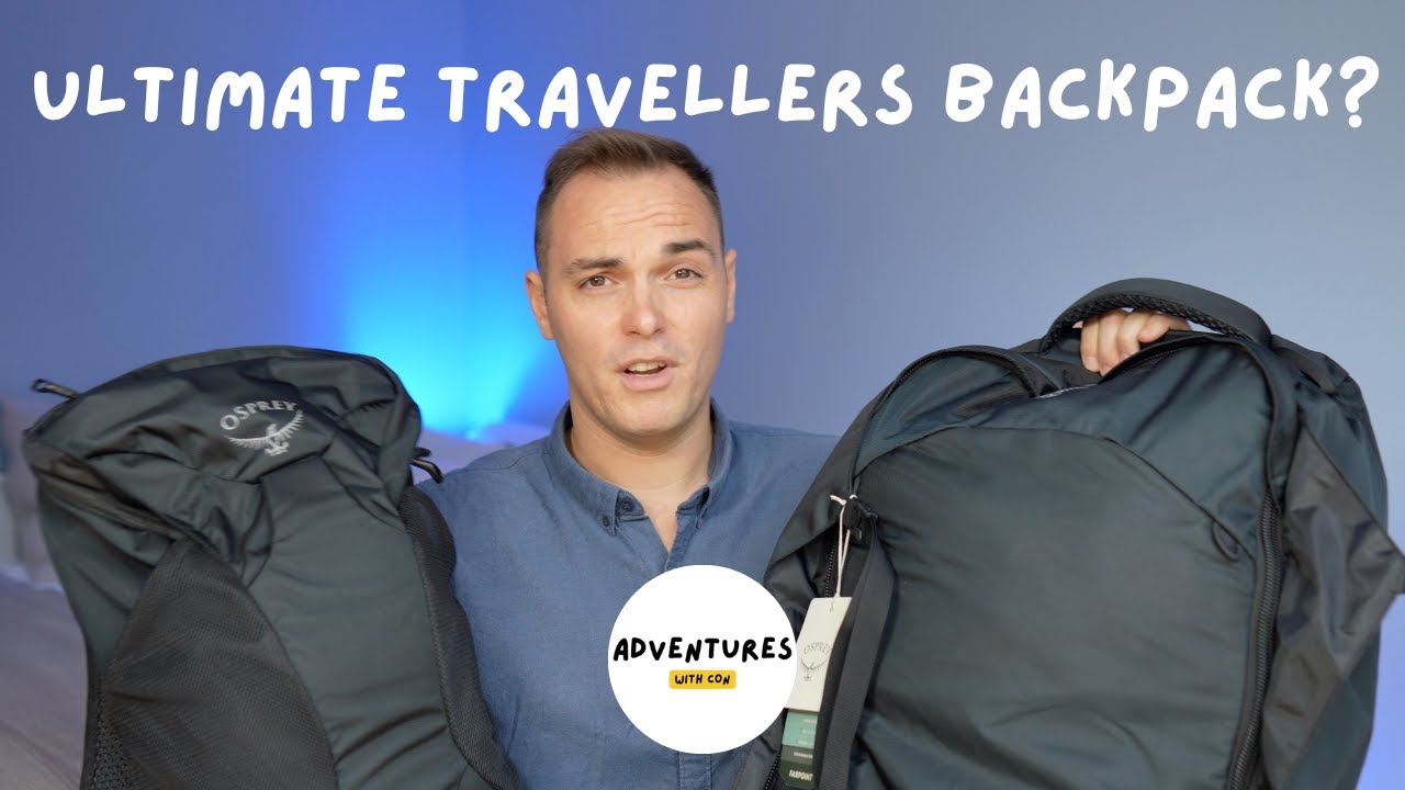 Is this the ULTIMATE Travelling Backpack? Osprey Farpoint 70 Unboxing & Review