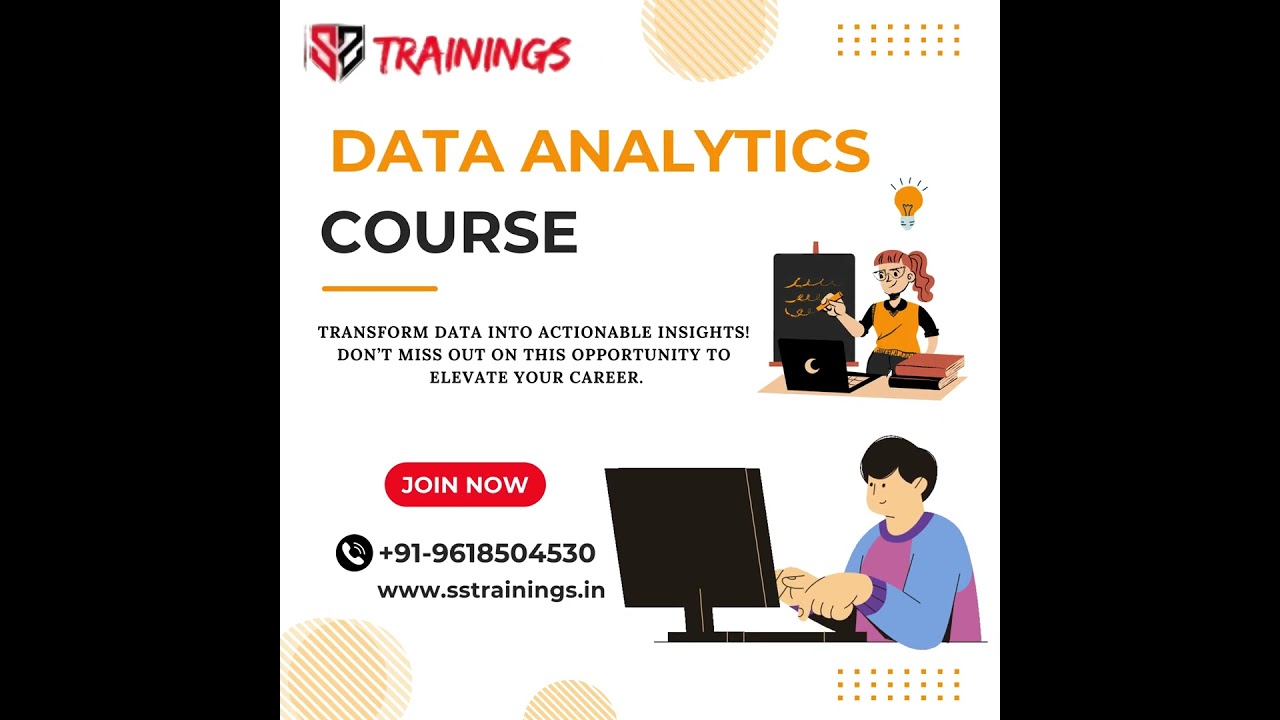 No.1 Data Analytics Training in Hyderabad | SS Trainings | Best Data Analyst Course Training