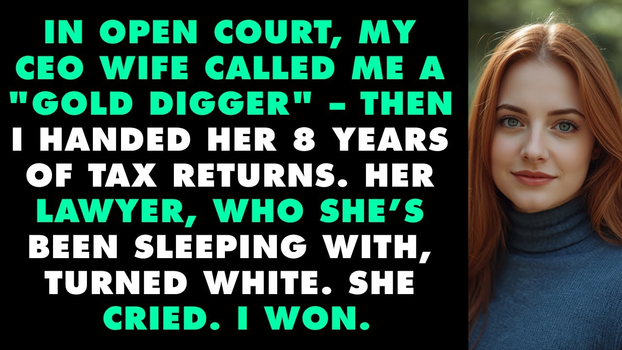 My CEO Wife Called Me A “Gold Digger” In Court — Her Lawyer Wouldn’t Look At Me