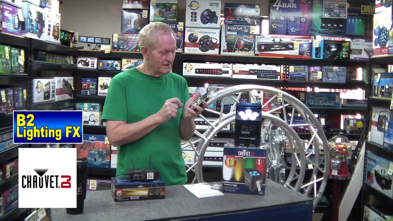 Review Chauvet FlareCON Air Dj Light Remote for your Cell Phone! flare con air