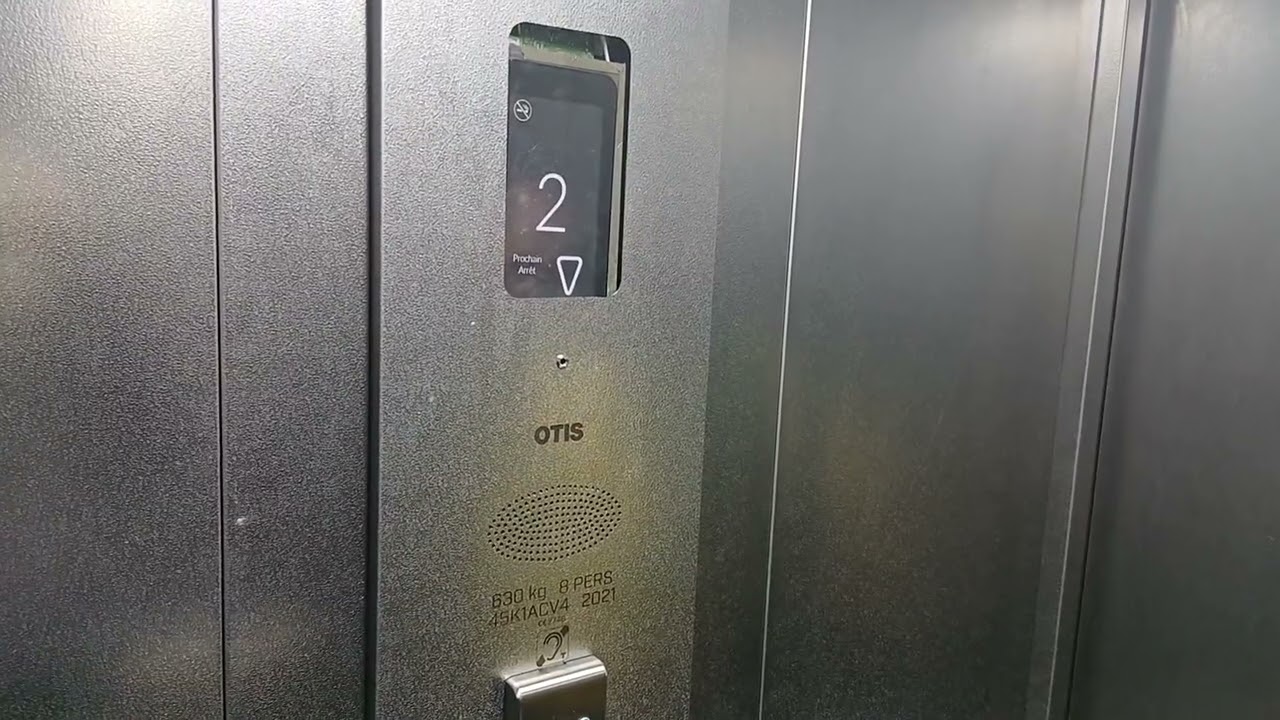 Ascenseur otis gen2 lva aubagne france 