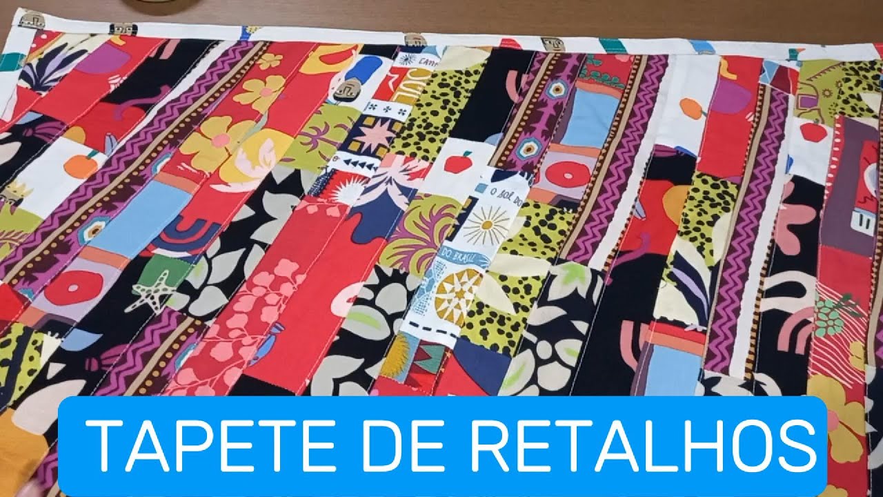 Tapete de Retalhos para iniciantes