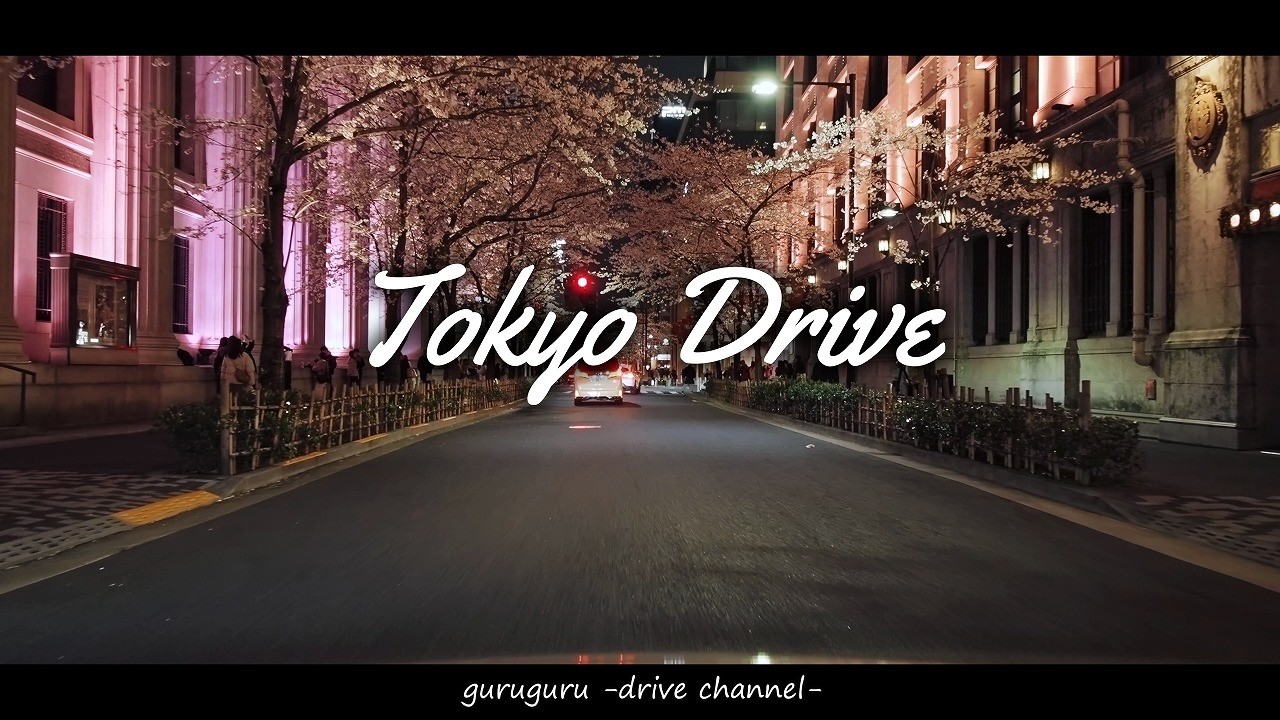 【4K】東京桜ドライブTOKYODRIVE|19.6km