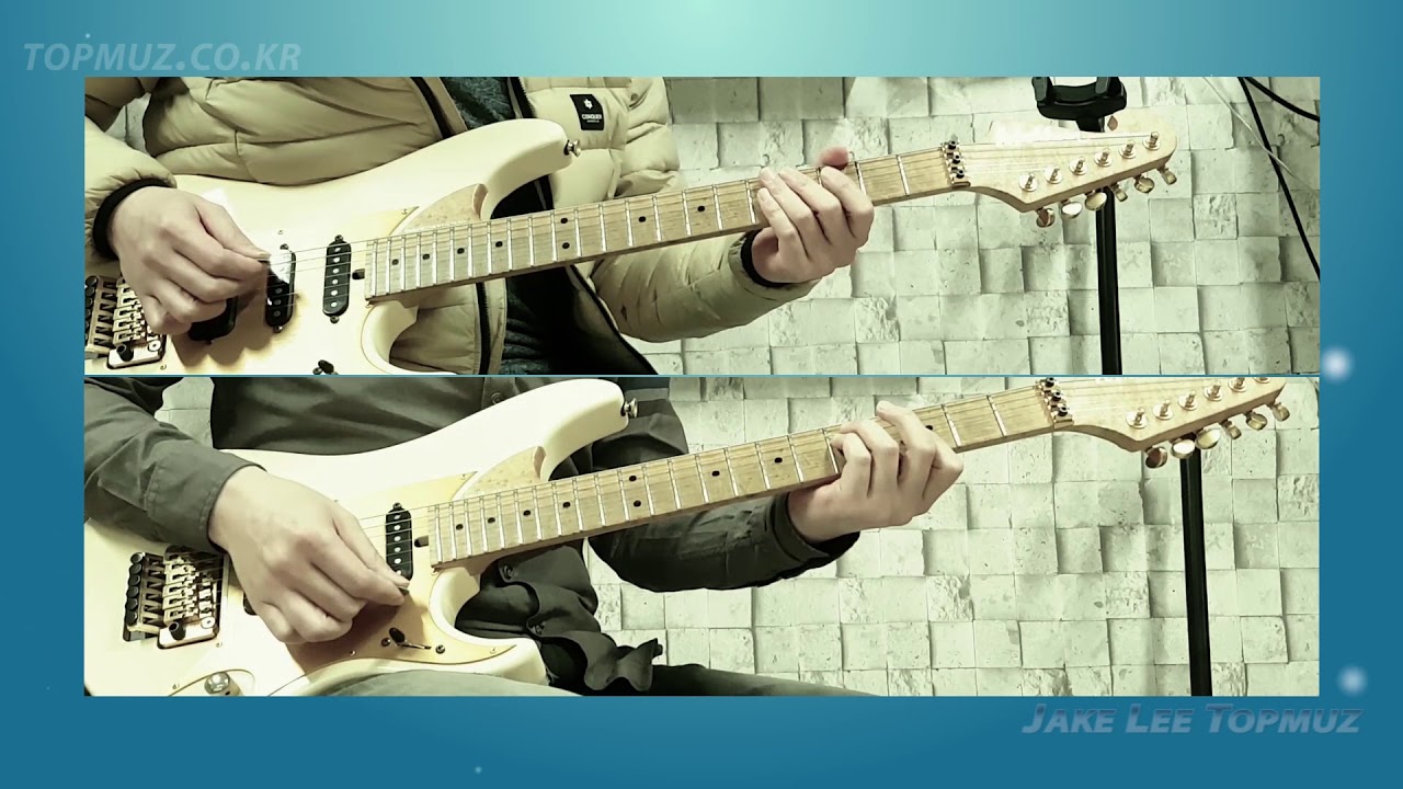 Play The Blues - 김목경(요청곡)_기타레슨 - Jake Lee(제이크리)인천 탑실용음악학원