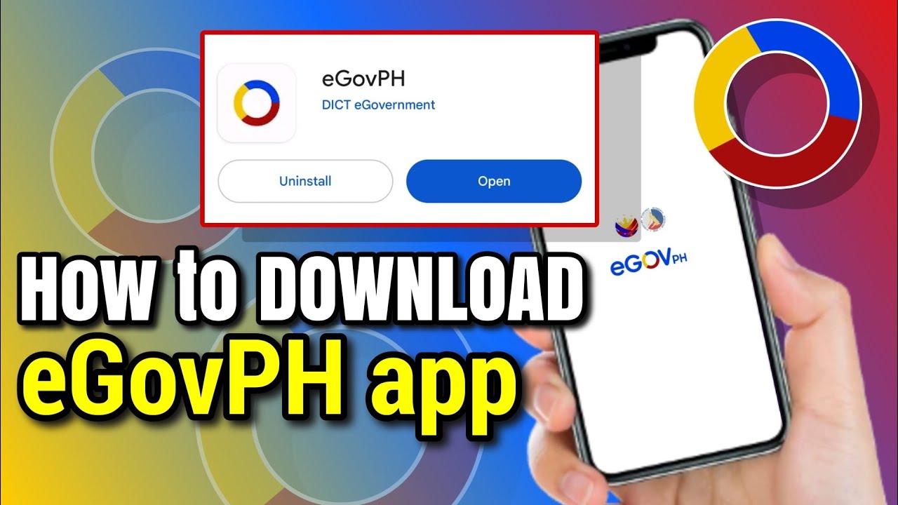 PAANO MAGDOWNLOAD NG EGOVPH APP | Riencyll Cabile