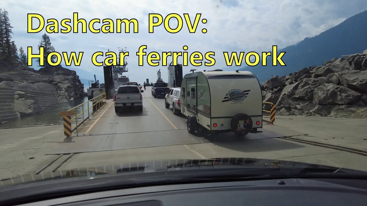 Car Ferry Boarding & Exit &ndash; Full Ride (Dashcam POV)