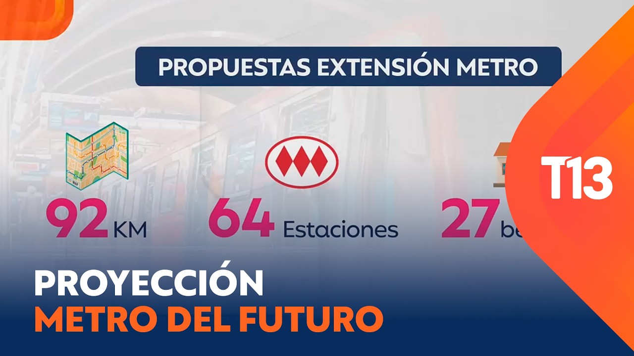 Así serían las nuevas líneas del Metro: conectarían San Bernardo y Puente Alto