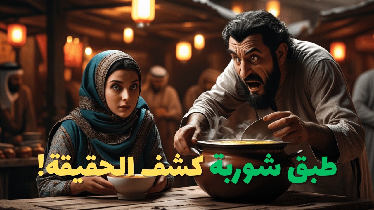 جحا وطبق الشوربة | درس ساخر عن الطمع الذي كشف حقيقة الناس