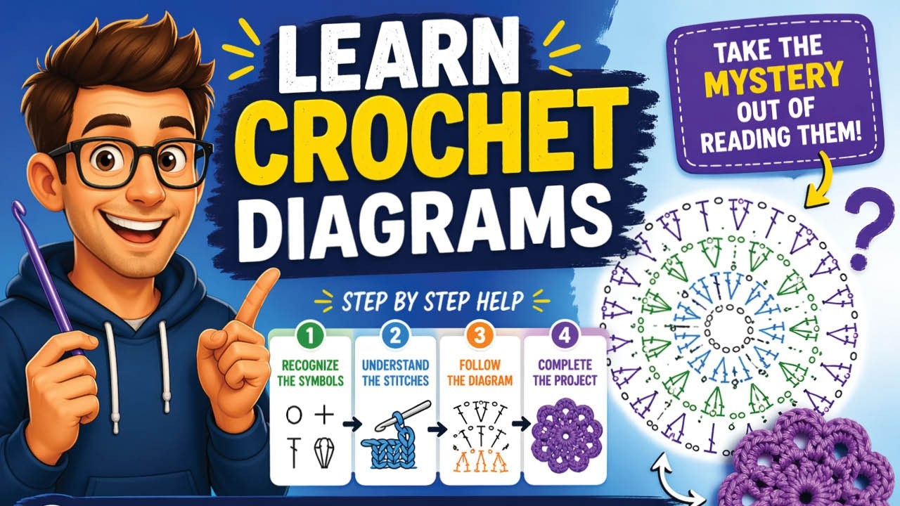 How To Read Crochet Diagrams?