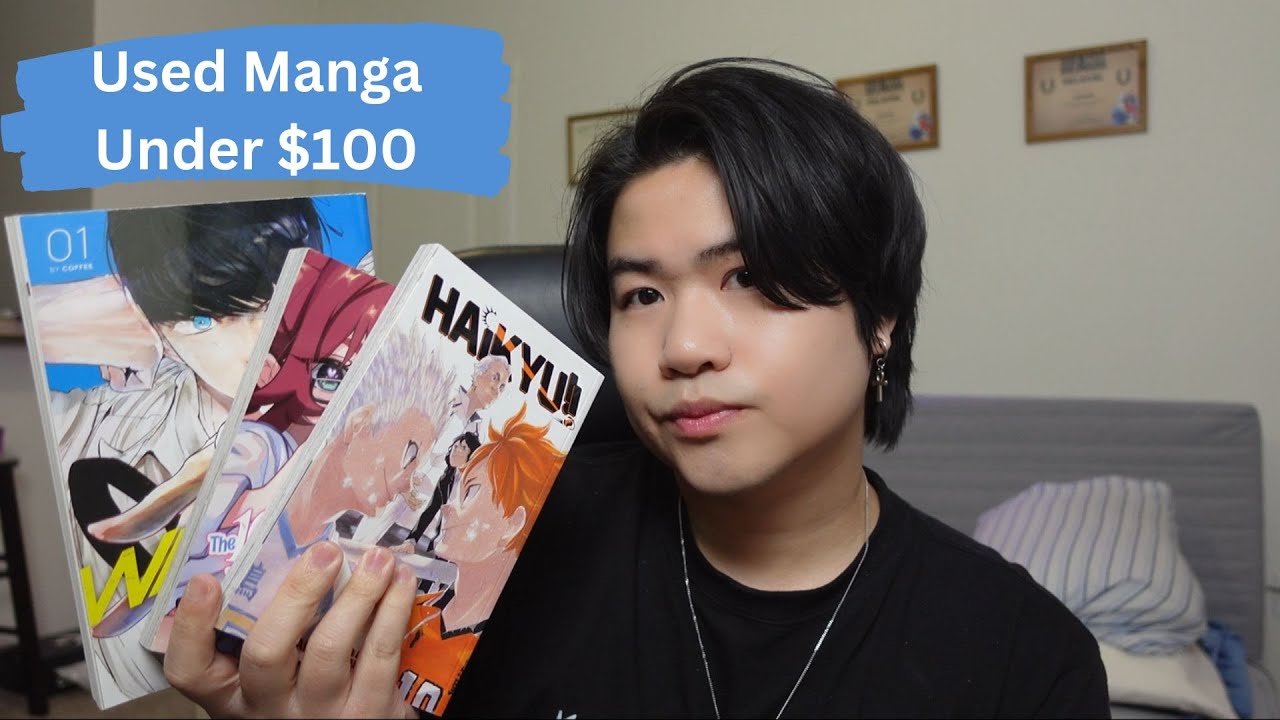 Buying Used Manga Under $100 Challenge 🛒📚💰 || Mercari, Brick and Mortar, and Facebook Market Place