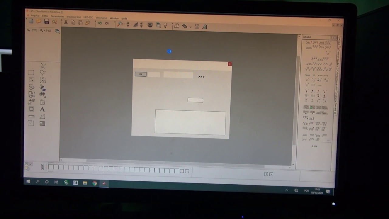 Vídeo Aula Programa CKS Para Tear Eletrônico Cixing.